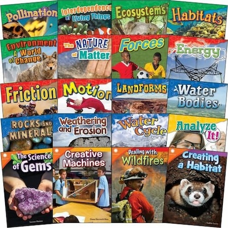 Shell Education Teacher Created Materials Book Set, Science, 2nd Grade, 20/ST, 20PK SHL126783